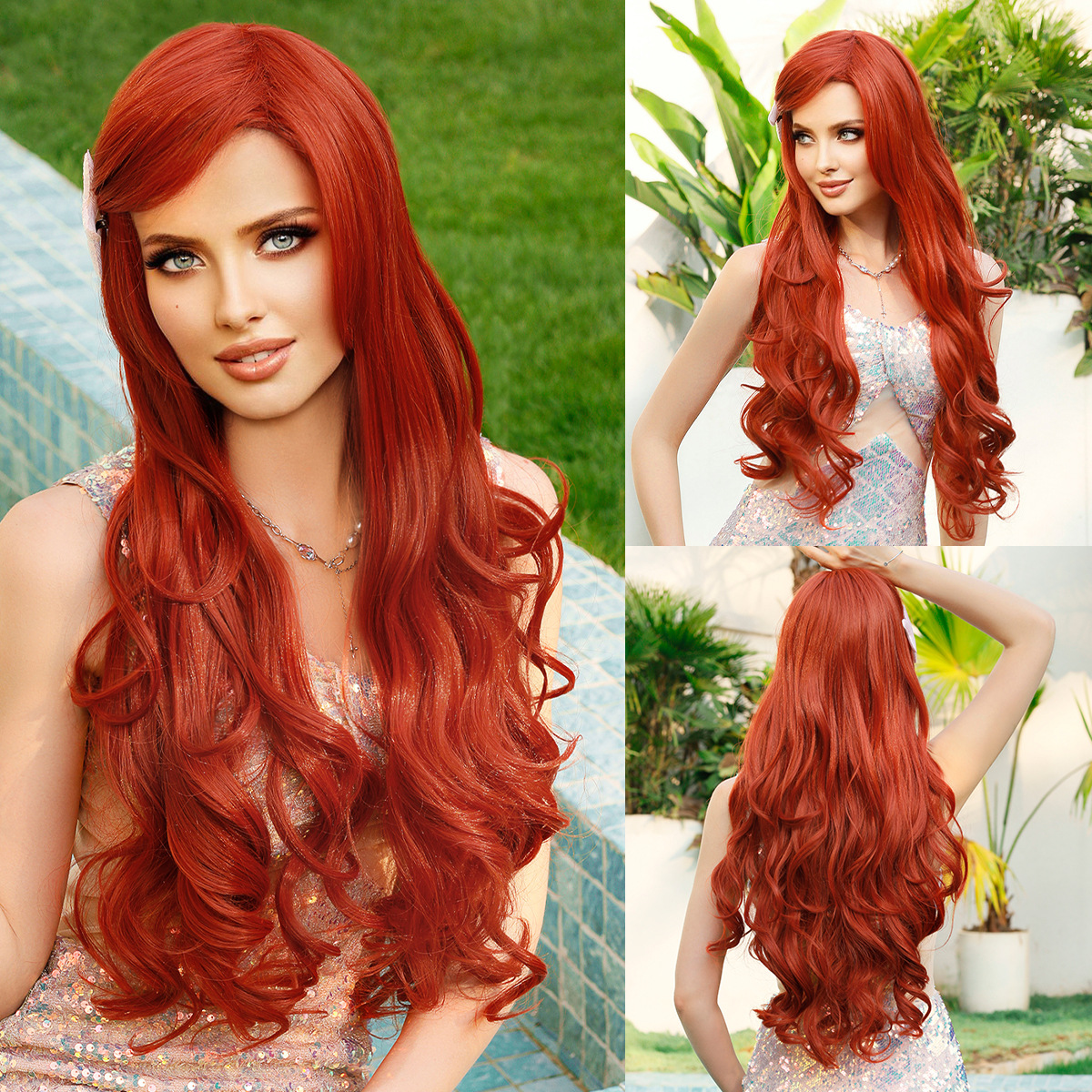 Sirène orange sale - 70 cm (27,55 pouces)