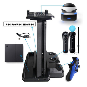 PS4专业超薄PS VR冷却支架3控制器充电坞站2播放站冷却风扇4移动控制器附件 - Product Image 5