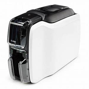 ZebraZC100片面Pvc IDカードプリンター300DPIカードプリンター直接印刷