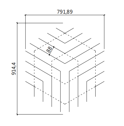 Kustar B Acoustic Ceiling American Standard 3D Pet Fiber Acoustic Panel