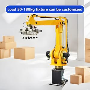 LPMIE Price 25kg Collaborative <strong>System</strong> <strong>Robot</strong> Arm Bag Palletizer Fully Automatic Box Bottle Palletizer <strong>Robot</strong> Machine for Rice Bag - Product Image 2