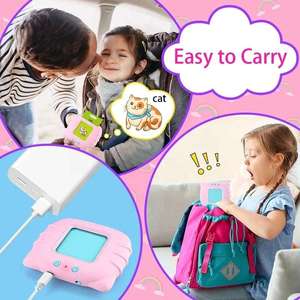 Mehrere anpassbare Sprachen früh pädagogisch intelligent Baby Kinder Kinder-Spielzeug Sprechen Flash-Karten Lernmaschine