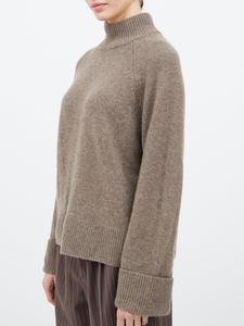 Cachemire col roulé vêtements d'hiver chandails pour femmes fabricants tricot personnalisé col montant pull chaud laine cachemire pull femmes - Product Image 2