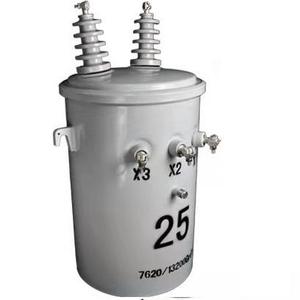 Настраиваемый 125KVA D14-M однофазный полюсный трансформатор с входом 10 кВ и выходом 380 В/220 В/110 В частотой 50/60 Гц - Product Image 4