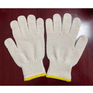 Bền CVC ( 80% Cotton + 20% Polyester) Việt Nam an toàn Cuff lao động Găng Tay 450g-1000g/doz TC( 40% cotton + 60% polyester) - Product Image 5
