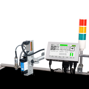 Hochgeschwindigkeits-TIJ Online-Drucker T220E-1 thermische Inkjet-Codier maschine für Kunststoff/Glas/Metall QR-Code Verfalls datum GS1 Dynamic Code - Product Image 1
