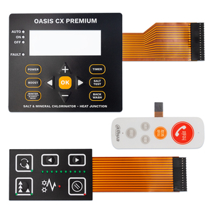 Teclado de Panel de membrana personalizado, tecla de cúpula de Metal, teclado con LCD, Windaw - Product Image 6