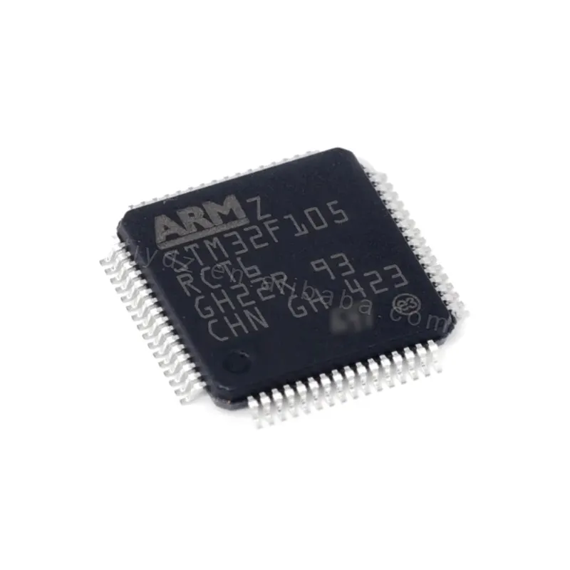 Haut de gamme STM32F105R8T6 LQFP-64 bras de microcontrôleur 32 bits d'origine MCU STM32F105R8T6