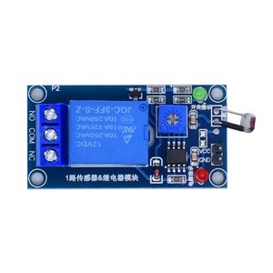 5V 12V光フォトスイッチセンサースイッチLDR光抵抗リレーモジュール光検出感光センサーボード - Product Image 5