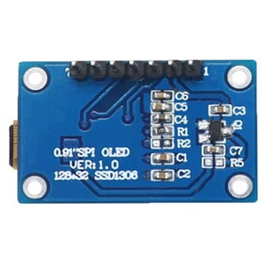 Diymall modulo schermo Display OLED da 0.91 "pollici 128x32 SSD 1306 interfaccia SPI a 7pin 3.3V-5V per scheda Arduino ESP32 - Product Image 3