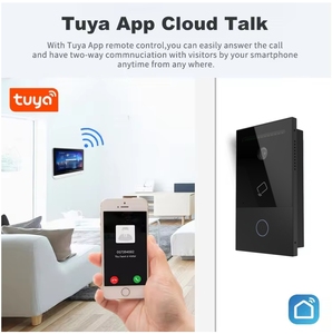 Metal Ring Doorbell <strong>Intercom</strong> With IR Night Vision Camera Embedded IP/tcp Video 2 Way Communication 1 Unit <strong>Intercom</strong> <strong>System</strong> - Product Image 4