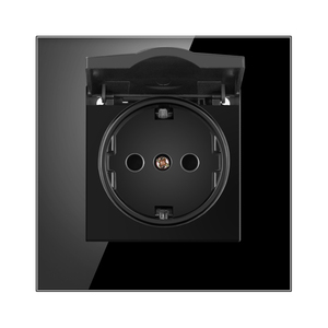 防水カバー付きEU標準ソケット - Product Image 1