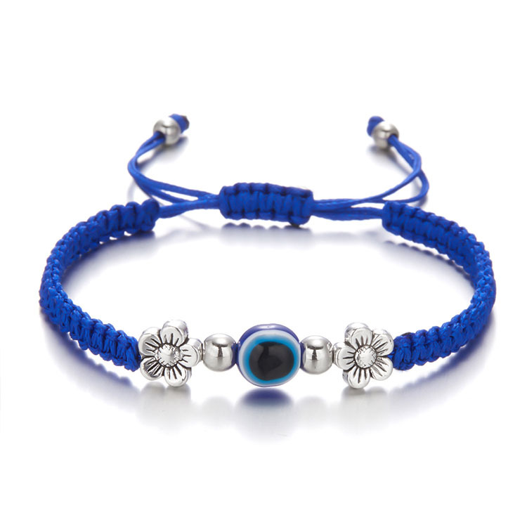 flower/blue string