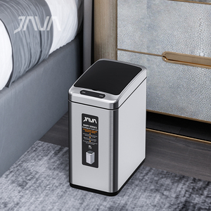 Automatic Touchless Infrared <strong>Motion</strong> <strong>Sensor</strong> Trash Can with Odor Filter for Kitchen&amp;Office, Brushed Stainless Steel - Product Image 2