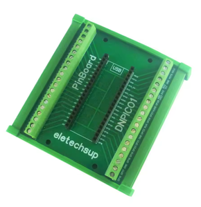 Eletechsup DNPIC01 DIN Schienen montage Schraub klemmen block adapter GPIO-Erweiterungs modul für Raspberry Pi Pico RP2040 MCU - Product Image 1