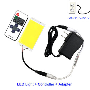 Remote Control COB LED Panel Light 12V 15W Dimmable LED Lighting Board Plate RC LampためDecoration Bulbs DC12V 94x50mm - Product Image 5