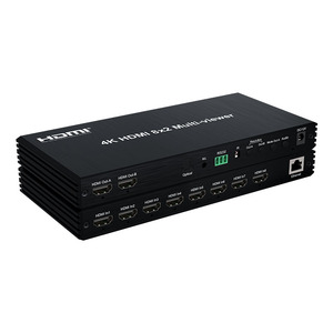 4K <strong>HDMI</strong> 8x2 Multiviewer <strong>8</strong> <strong>input</strong> <strong>2</strong> <strong>output</strong> <strong>HDMI</strong> <strong>switch</strong> - Product Image 1