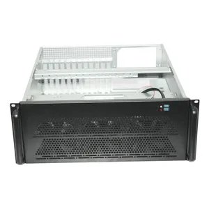 Custodia per Server 4U 12 slot custodia per <span class=keywords><strong>Computer</strong></span> industriale IPC con montaggio su rack in metallo