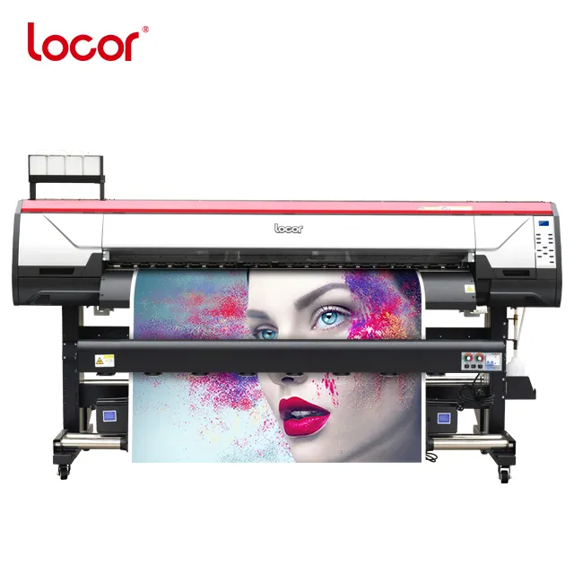 Impresora ecosolvente xp600, 1,6 m, 1,8 m, 3,2 m, cabeza de impresión, lienzo/pegatina de vinilo/máquina de impresión de póster, el mejor precio, en venta