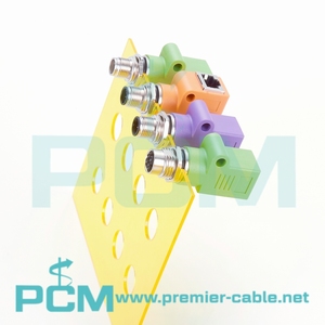 Industrial Control M12 X-Code 8Pin to <strong>RJ45</strong> Connector for Automation Sensor Actuator Fieldbus Devicenet CANbus Machine Vision - Product Image 5