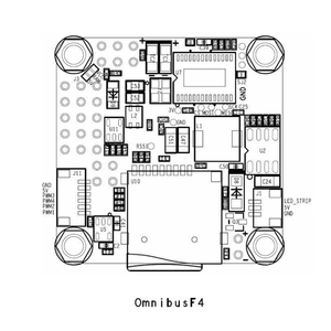Scheda di controllo del Controller di volo SP Racing F4 aggiornata F3 CC3D NAZE32 per Drone da corsa FPV Mini RC fai da te