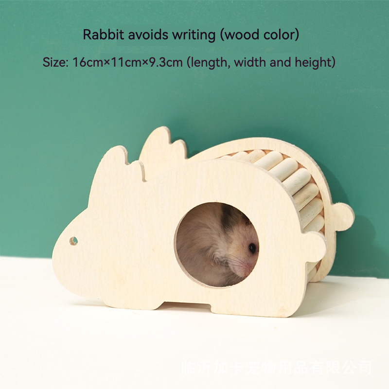 Abri pour lapins (bois)