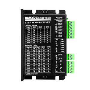 2 fases 12-36VDC 1,0-4.2A Motor paso a paso Digital Microstep DM542C controlador de controlador Nema 17 23 controlador de movimiento para CNC - Product Image 4