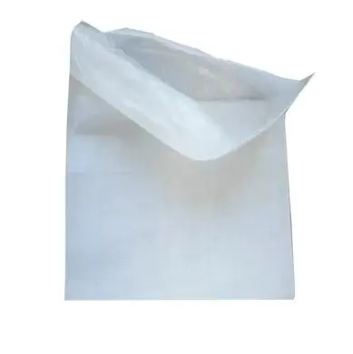 HESHENG 2021 sac en polypropylène de chine personnalisé, sac en ciment de 25kg 50kg, sac tissé en PP blanc uni
