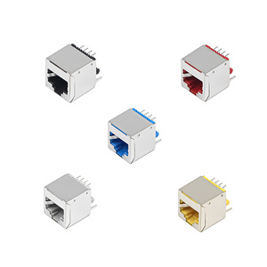 RJ45 8P tek ağ bağlantı noktası rj45 kadın jack Ethernet 8P kadın soket konnektörleri güç jack bilgisayar için - Product Image 3