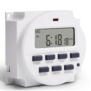 LCD 1,6 Zoll Digital 220V 230V AC 7 Tage programmier barer Timer-Schalter mit gelistetem Relais im Inneren und Countdown-Zeit funktion - Product Image 1