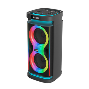 Novo produto design impermeável duplo TWS 6,5 polegadas sem fio partido karaoke BT alto-falante