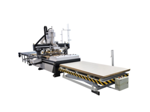 Enrutador Cnc Atc lineal 1325, máquina de tallado de madera Cnc de 4 ejes, cambiador automático de herramientas, puerta de armario de madera, enrutador de tallado Cnc anidado Atc - Product Image 2