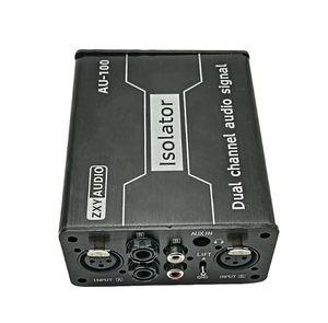4-In-1 Multifunct <strong>Audio</strong> Isolator Xlr Current Noise Cancellation Ground Loop Isolator Common Ground Interference