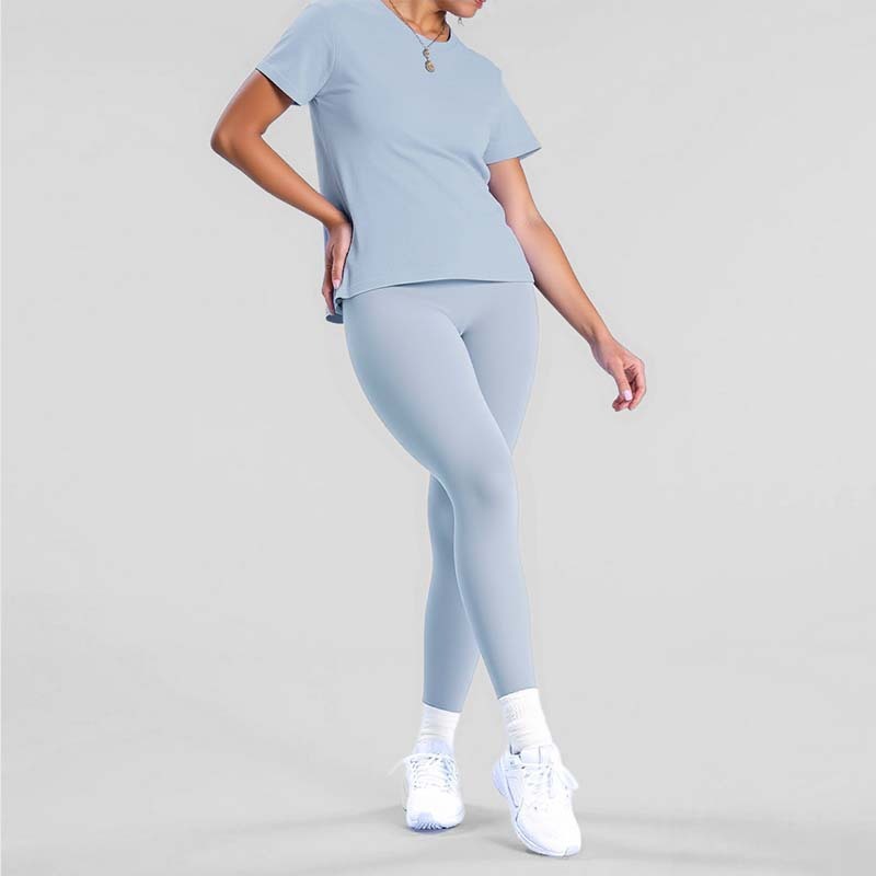 1314 pantaloni a maniche corte-blu tranquillo