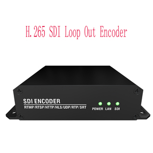 SDI döngü dışarı canlı kodlayıcı H.265 3G HD sd-sdi yakalama kartı Iptv canlı Video video itme akışı H265 Video kodlayıcı - Product Image 2