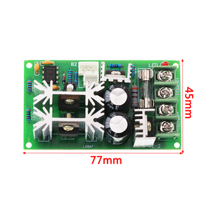 Regulador de velocidad del Motor de CC, módulo de accionamiento de alta potencia, controlador de velocidad del Motor PWM, 20A, regulador de corriente, 12V, 24V, 36V, 48V - Product Image 3