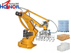 In vendita Robot Stacker/sistema di palettizzazione robotizzato automatico di carico e scarico con pinza Robot pneumatica