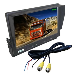 AHD 1080P 10.1 Inch <strong>Monitor</strong> 2ch Ahd Cvbs Video <strong>Input</strong> DC12V-24V Reversing Truck Back Camera <strong>Monitor</strong> for Large Bus RV Motorhome - Product Image 1