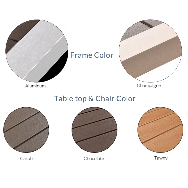 Couleurs disponibles