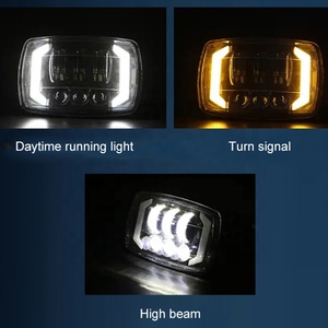ไฟหน้ารถ LED ทรงสี่เหลี่ยม9-16V 15W สำหรับรถมอเตอร์ไซค์รถจี๊ป - Product Image 6
