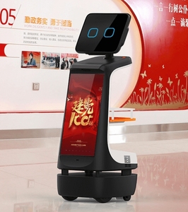 2024 Robot di ricezione intelligente Al Q & A presentazione del prodotto di accoglienza del cliente Robot di benvenuto per lo showroom del centro commerciale - Product Image 5
