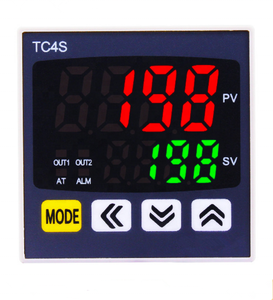TC4S 48*48 K Tipo de entrada Pantalla digital Controlador de temperatura PID inteligente Instrumento SSR + RELÉ Salida de 4-20mA - Product Image 2