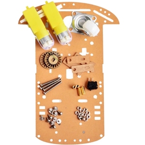 Motor Smart Robot Auto Chassis Kit Geschwindigkeit geber Batterie kasten 2WD Für Ardui - Product Image 2