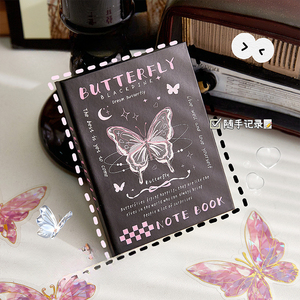 Creative high-value dream butterfly pocket <strong>book</strong> students portable carry mini a7 notebook - Product Image 4