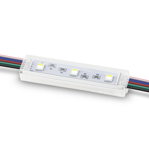 0.72W 12VRGBモジュール省エネLEDインジェクションLEDモジュールダークライト5050 smdラウンドLEDモジュールレンズ付き - Product Image 1