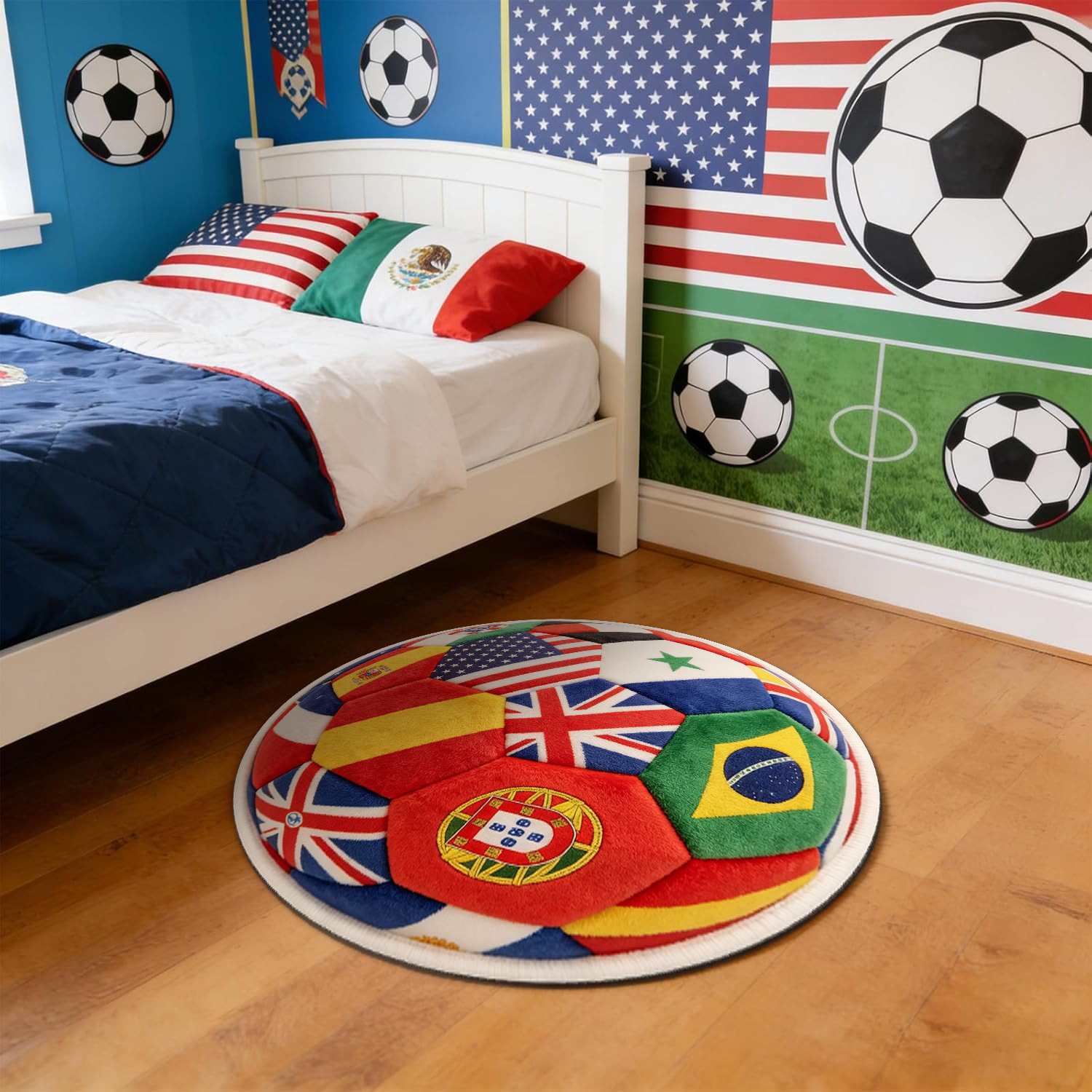 Zy world cup cashmere floor mat-2