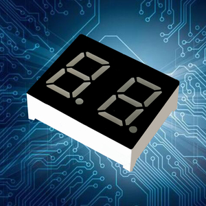 Производство и оптовая продажа высококачественных труб nixie 0,4 дюймов 2-значный 7-сегментный Модуль светодиодный дисплей nixie tube - Product Image 3