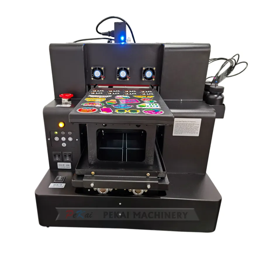 Machine d'impression UV à plat d'impression directe d'imprimante UV de haute qualité et rapide pour les bouteilles en plastique et la coque de téléphone