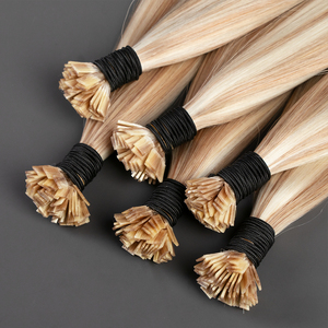 Thanh Đảo haohao tóc 15A lớp Pre ngoại quan phần mở rộng tóc 100 thô cambodian k lời khuyên 27 màu Keratin Flat tip phần mở rộng tóc - Product Image 4