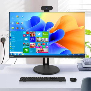 Computadora electrónica de escritorio de 27 pulgadas con teclado, pantalla táctil, todo en uno, sistema Win 10, computadoras Gamer - Product Image 1